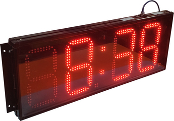 Elektrobit industrijski digitalni led sat EBS170-6 + relativna vlažnost vazduha