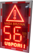 DIGITAL LED SPEED DISPLAYS