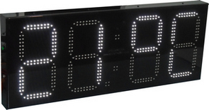 DIGITALNI LED SAT EBS225 BELI Industrijski digitalni led sat 6