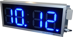 INDUSTRIJSKI DIGITALNI LED SAT EBS170P GPS Industrijski digitalni led sat 32
