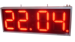 DIGITALNI LED SAT EBS280 GPS/ALARM Industrijski digitalni led sat 2