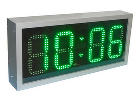DIGITALNI LED SAT EBS150 ZELENI Industrijski digitalni led sat 8